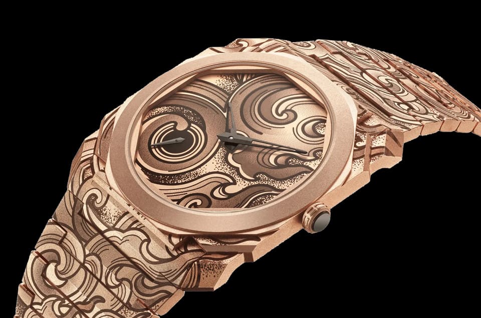 寶格麗三度與知名藝術家合作「超薄刺青表」只在這家店獨賣-復刻表