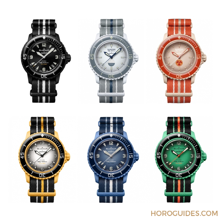 太驚喜!更貼近五十噚腕表神韻的黑色調Blancpain × Swatch聯名表款「Ocean of Storm」現身-復刻表