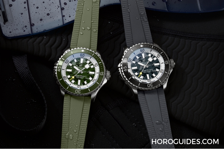 百年靈Superocean Super Diver 46mm鈦金千米深潛新款現身-復刻表