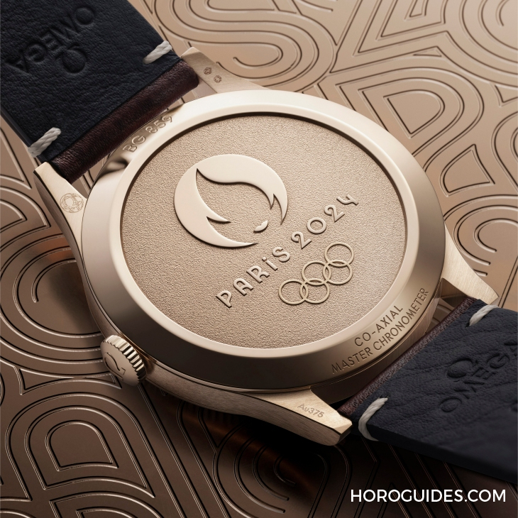 青銅金再現(xiàn)CK 859復(fù)古設(shè)計，向奧運(yùn)獎牌致敬！ OMEGA加推巴黎2024年奧運(yùn)會青銅金腕表-復(fù)刻表