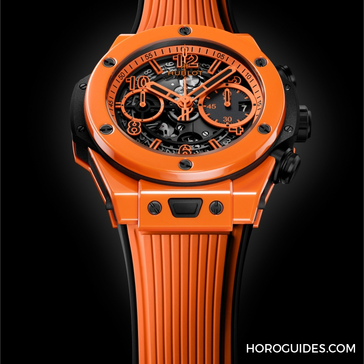 今夏最時尚的色彩！ HUBLOT推出全新Big Bang Unico Orange Ceramic橙色陶瓷腕表-復刻表