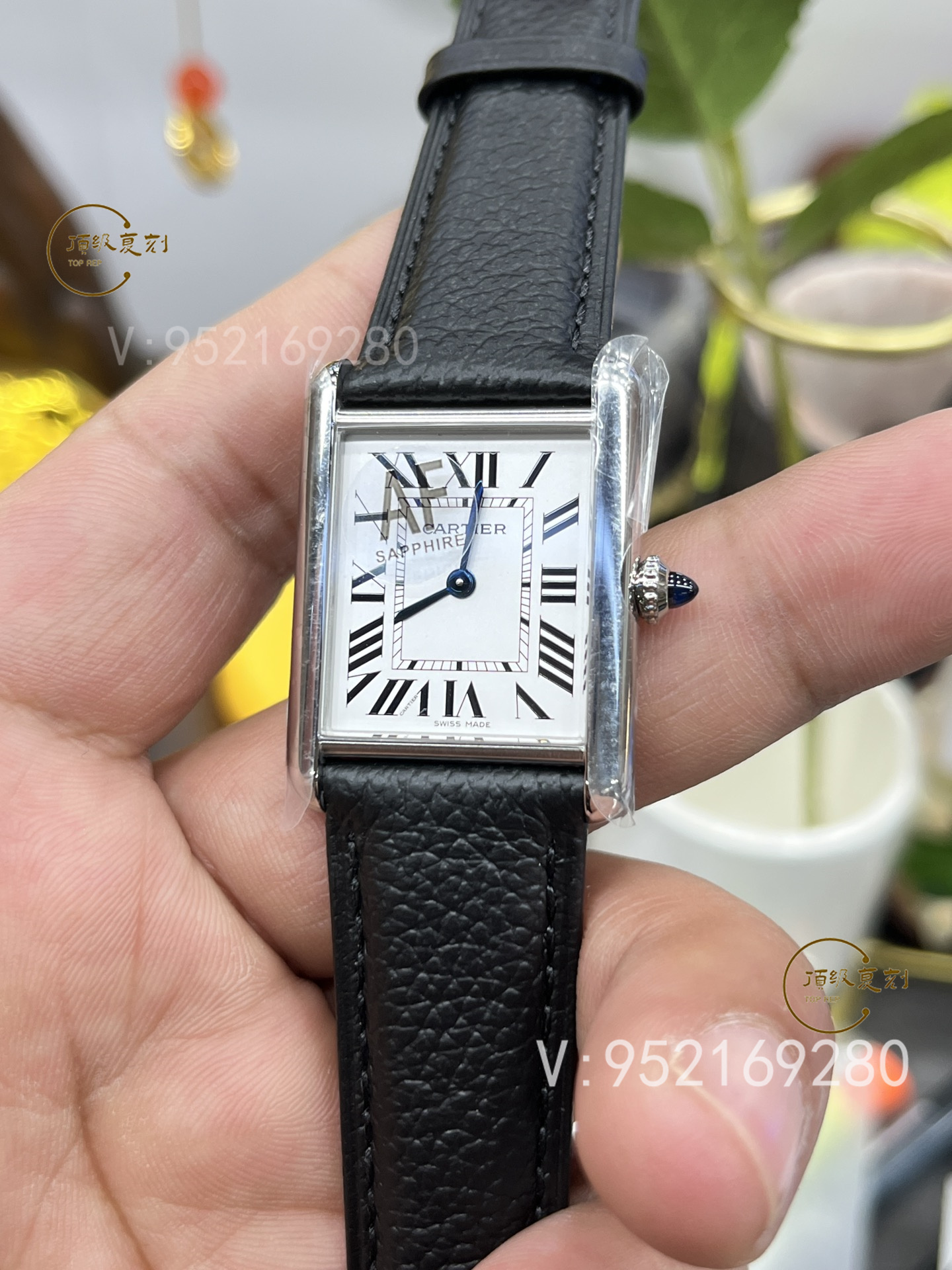AF廠新品卡地亞坦克系列石英機(jī)芯女士手表做工怎么樣-復(fù)刻表