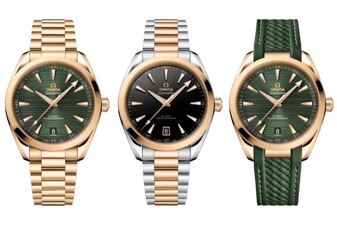迷人月光金！ OMEGA Seamaster Aqua Terra系列腕表推出18K Moonshine金及間金新作-復刻表
