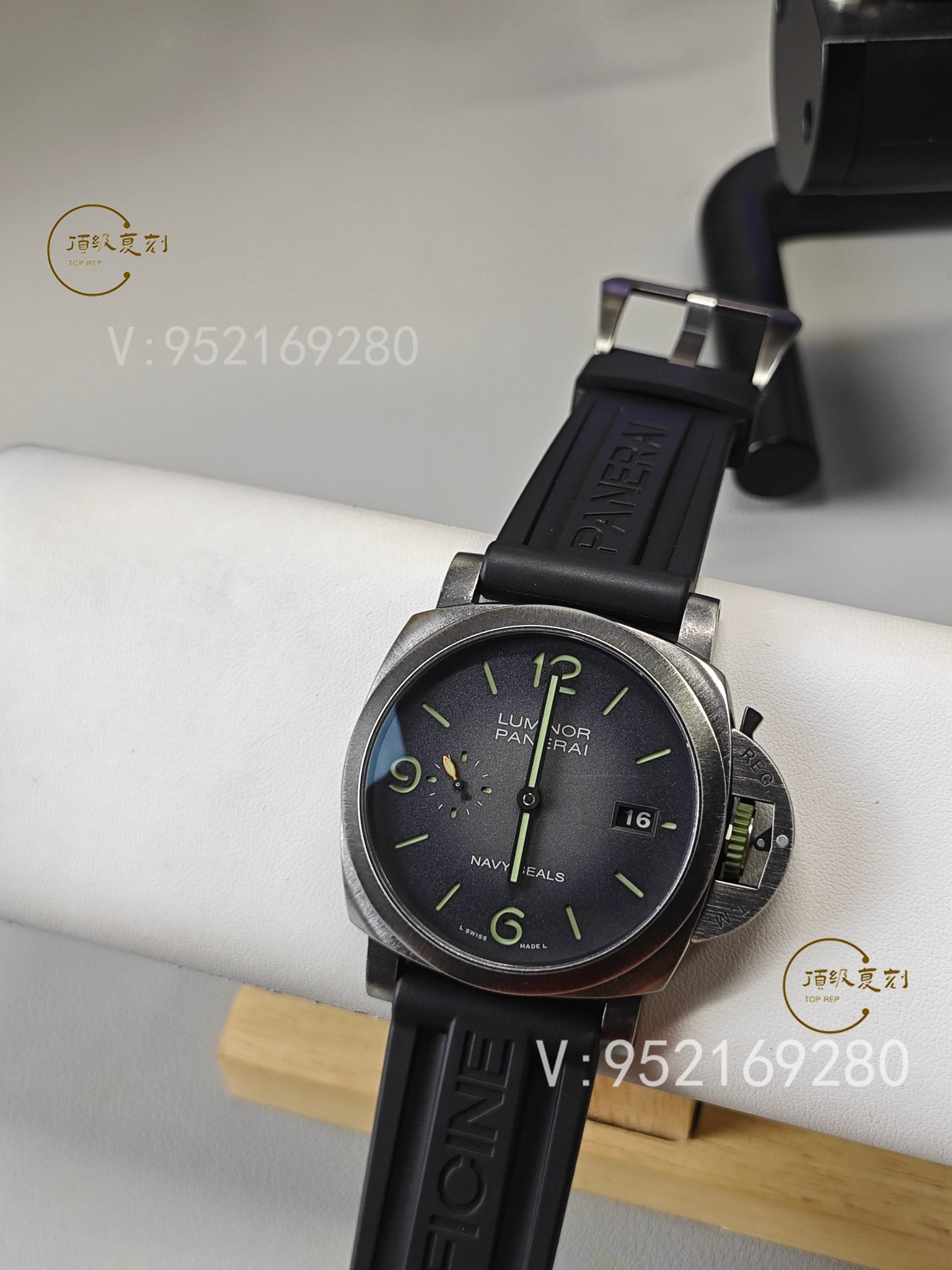 VS廠沛納海pam01412做工細節評測,Luminor Marina海豹突擊隊-復刻表