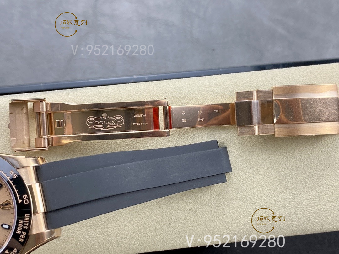 Clean廠C廠勞力士迪通拿全玫瑰金腕表4130機(jī)芯版本詳細(xì)評測-復(fù)刻表