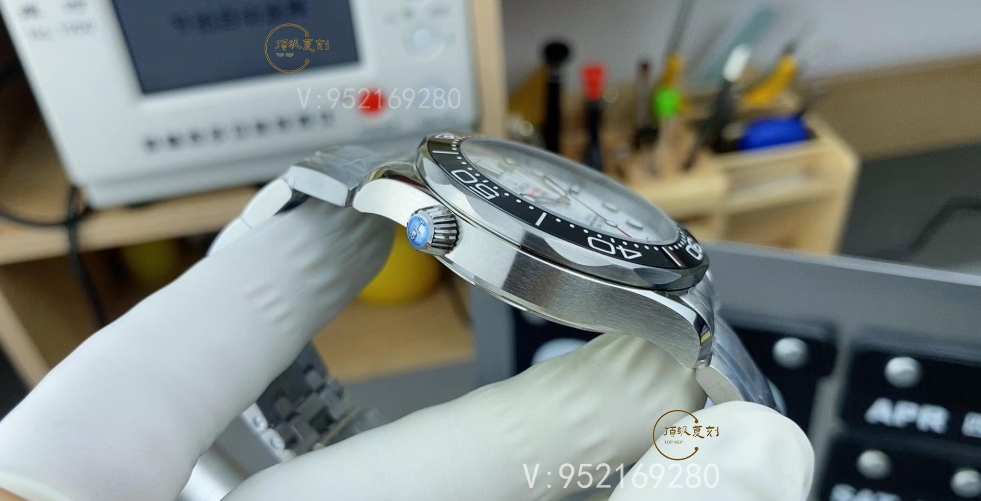 VS廠歐米茄海馬300 V3版升級(jí)以后能以假亂真嗎-復(fù)刻表