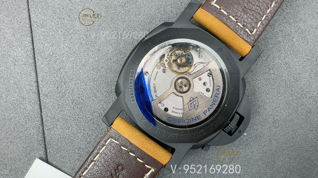 VS廠沛納海pam441黑陶瓷手表V3升級版是最高版本嗎-復刻表