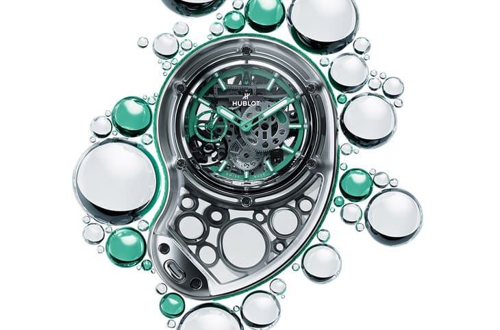 宇舶和火紅當代藝術家Arsham合作 融入Meca-10機芯的水滴型懷表還能當座鐘用-復刻表