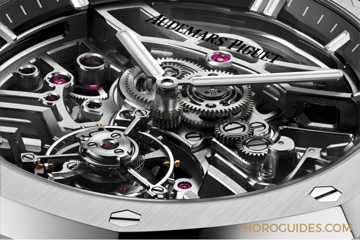 愛彼Royal Oak自動上鏈飛行陀飛輪鏤空腕表:技術與藝術的融合-復刻表