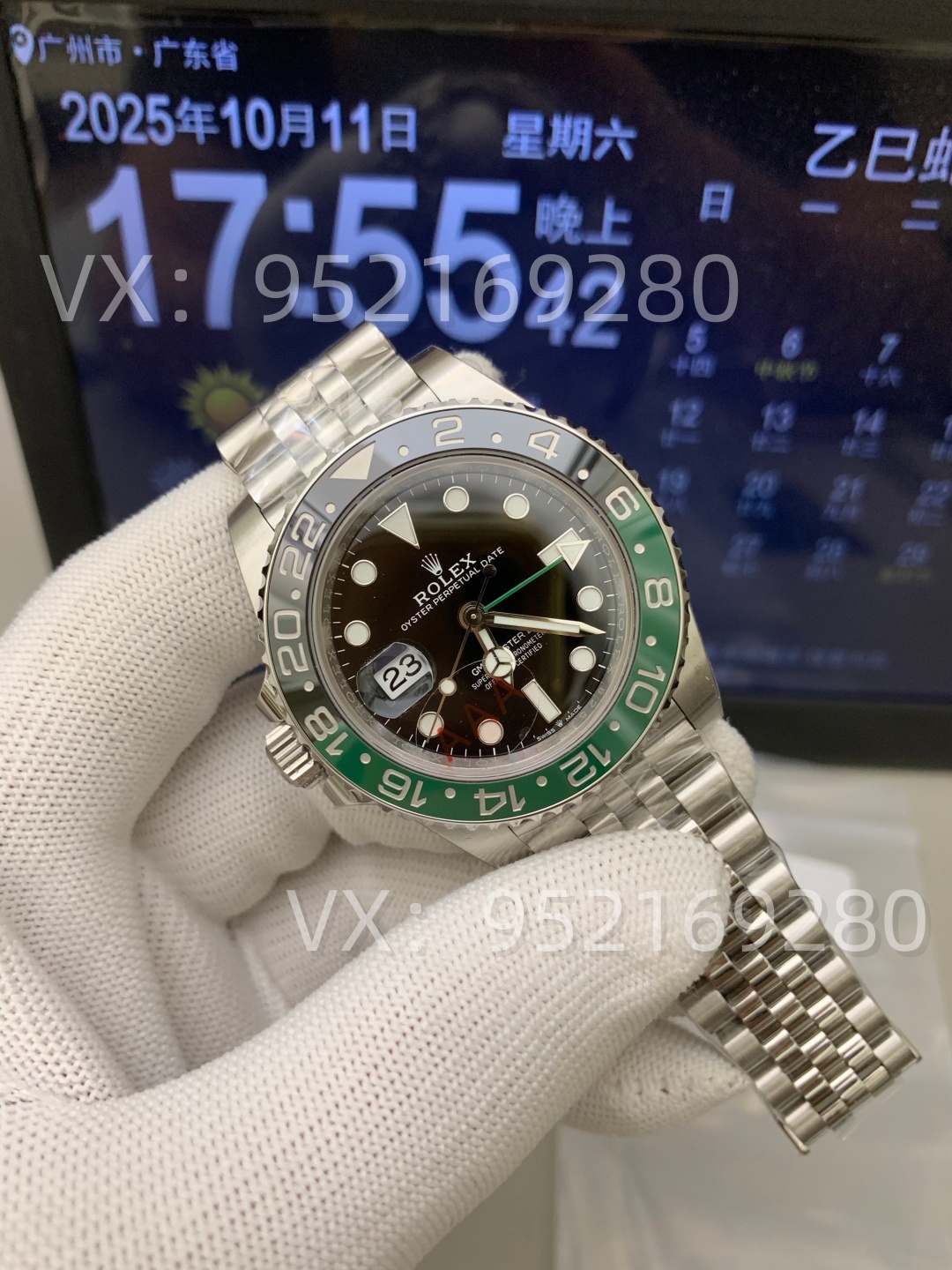 VS廠勞力士雪碧圈左撇子M126720VTNR-0001腕表V3版評測-復(fù)刻表