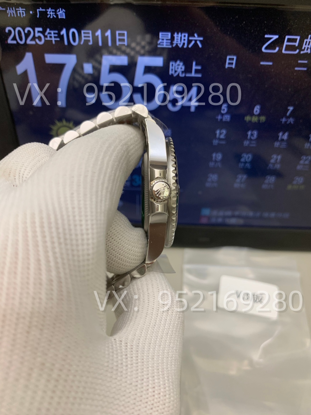 VS廠勞力士雪碧圈左撇子M126720VTNR-0001腕表V3版評測-復(fù)刻表