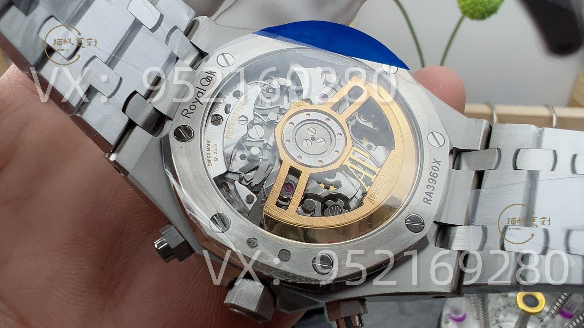 APS廠AP愛彼26240熊貓計時霜金腕表做工怎么樣,4401一體機-復(fù)刻表